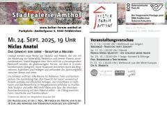 Einladung Niclas Anatol / kfa Einladung Niclas Anatol / kfa